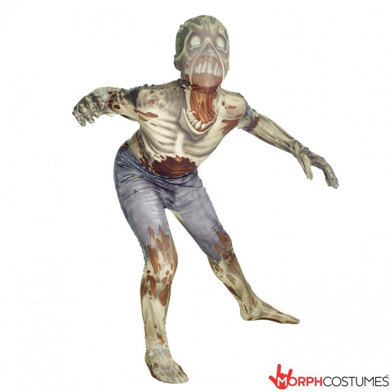 Morphsuits Zombie Kids Monster Horror Scary Creepy Halloween Costume 78,0257